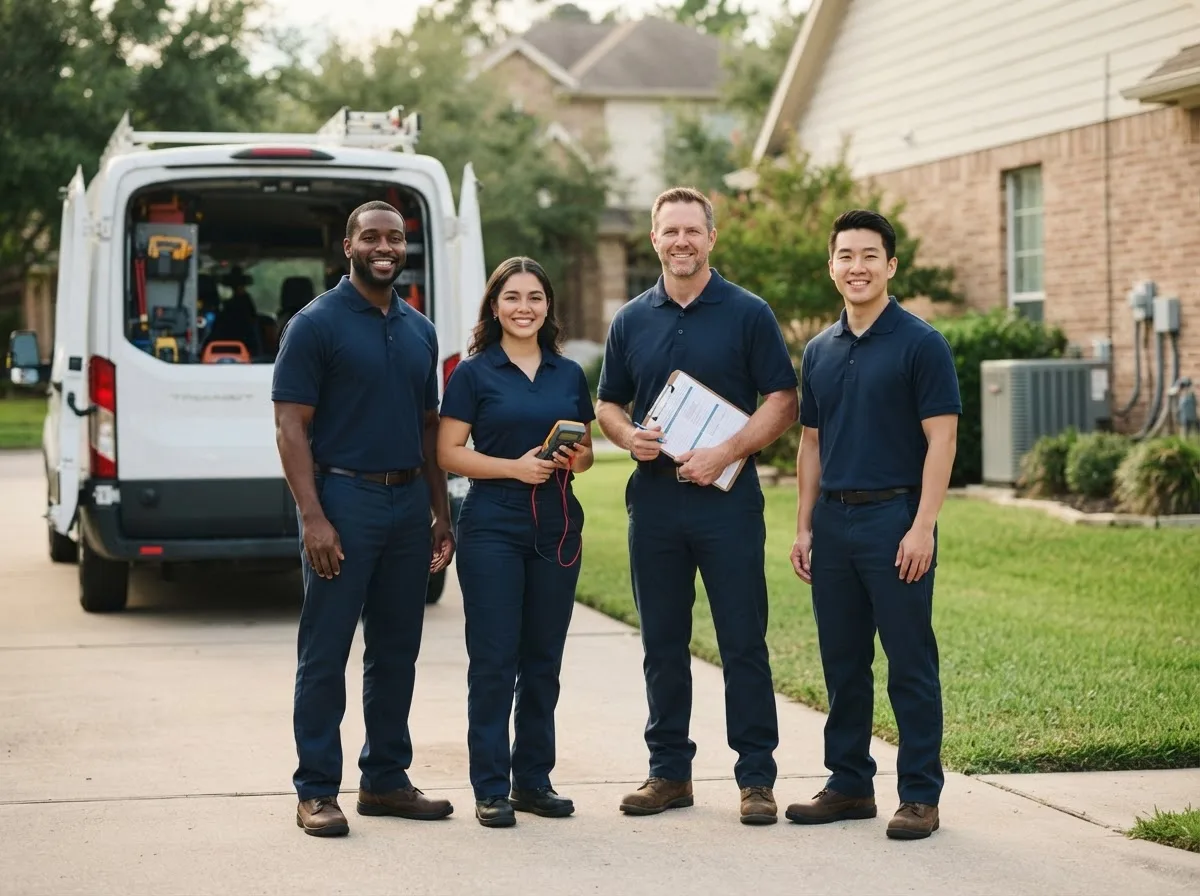Certified HVAC technician near Midlothian, TX